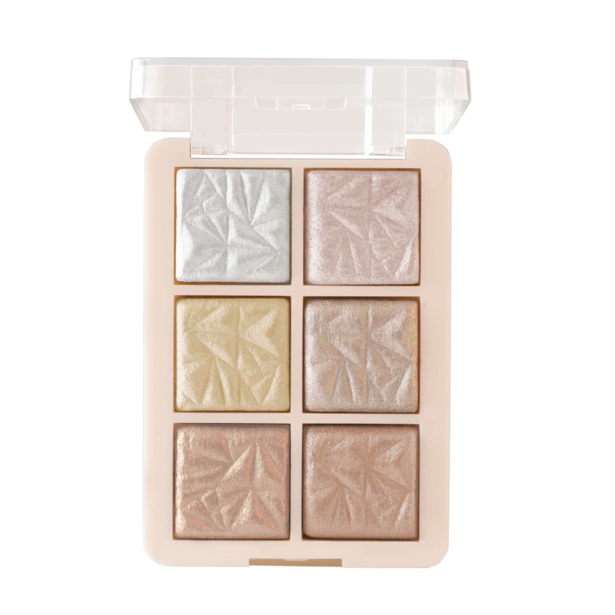 MARS Glowzilla 6 Colour Highlighter Palette | Ultra Blendable & Long Lasting | Blinding Glow (12.0gm) (Shade-03)