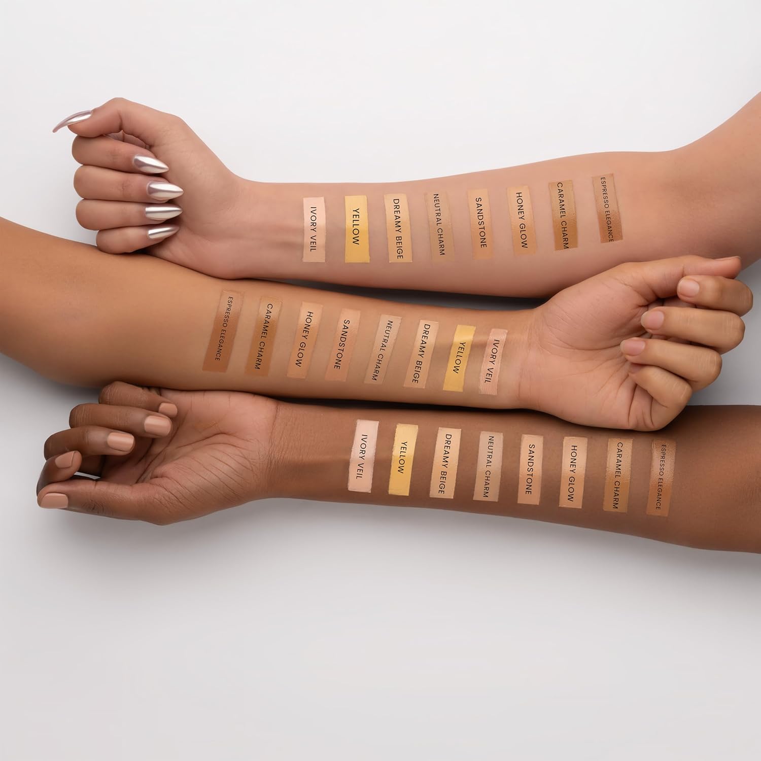 MARS Cancel Liquid Concealer for Face Makeup with Radiant Natural Finish | 07-Caramel Charm | 6.0 ml | Lightweight | Medium to High Coverage | Long-Lasting & Multi-Purpose | Crease Resistant