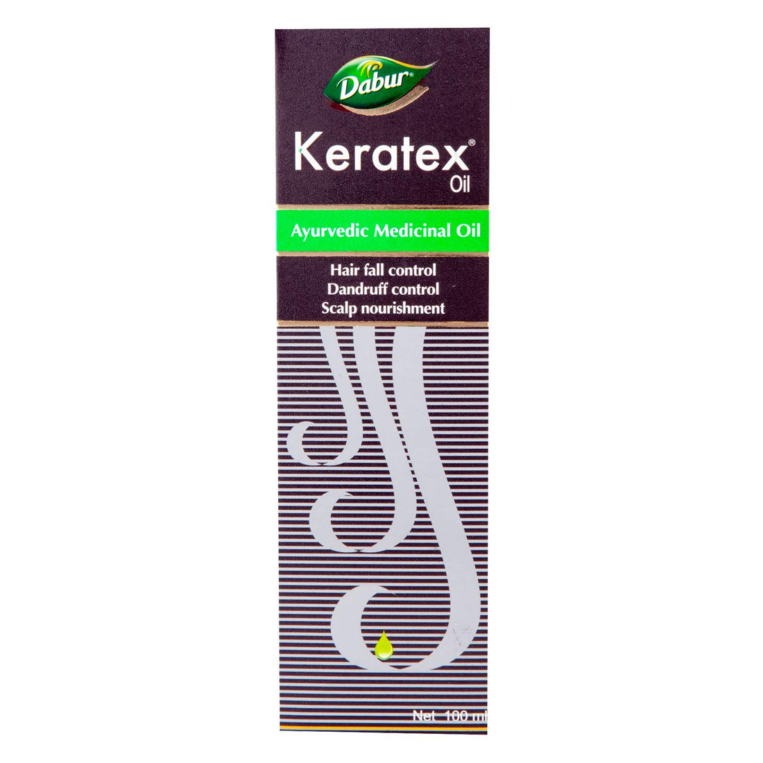 Dabur Keratex Oil Ayurvedic Medicinal Oil Reduces Hairfall, 100 Ml