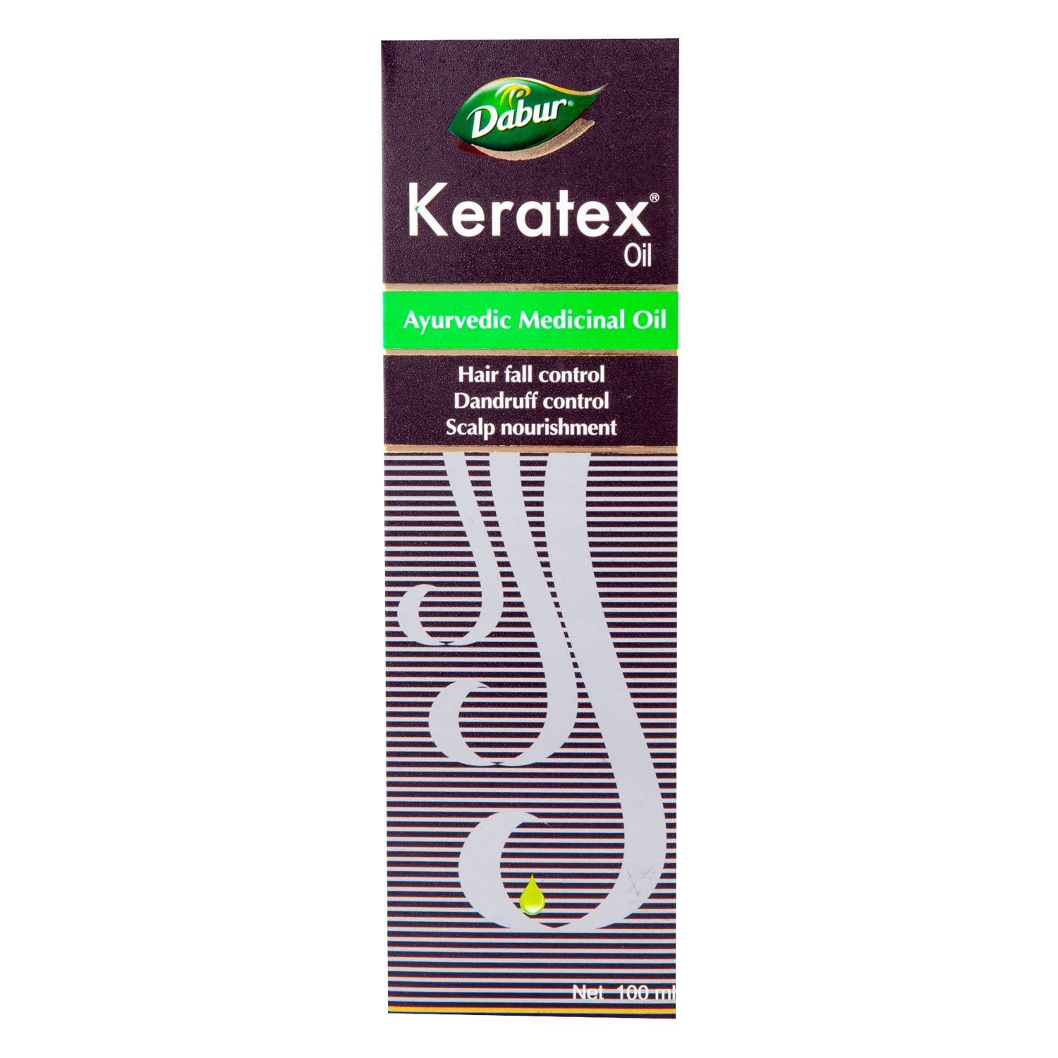 Dabur Keratex Oil Ayurvedic Medicinal Oil Reduces Hairfall, 100 Ml