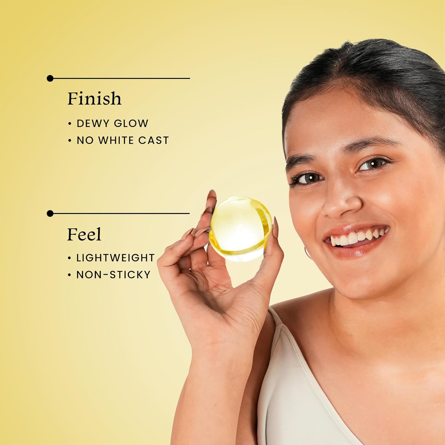FoxTale Spf 70 Niacinamide Dewy Sunscreen With Pa++++ For Dewy Sun Protection|Tan Protection|Lightenweight|No White Cast|Non Greasy|Anti-Tan Formula|For Spot Depigmentation|Men & Women|15 Ml,All