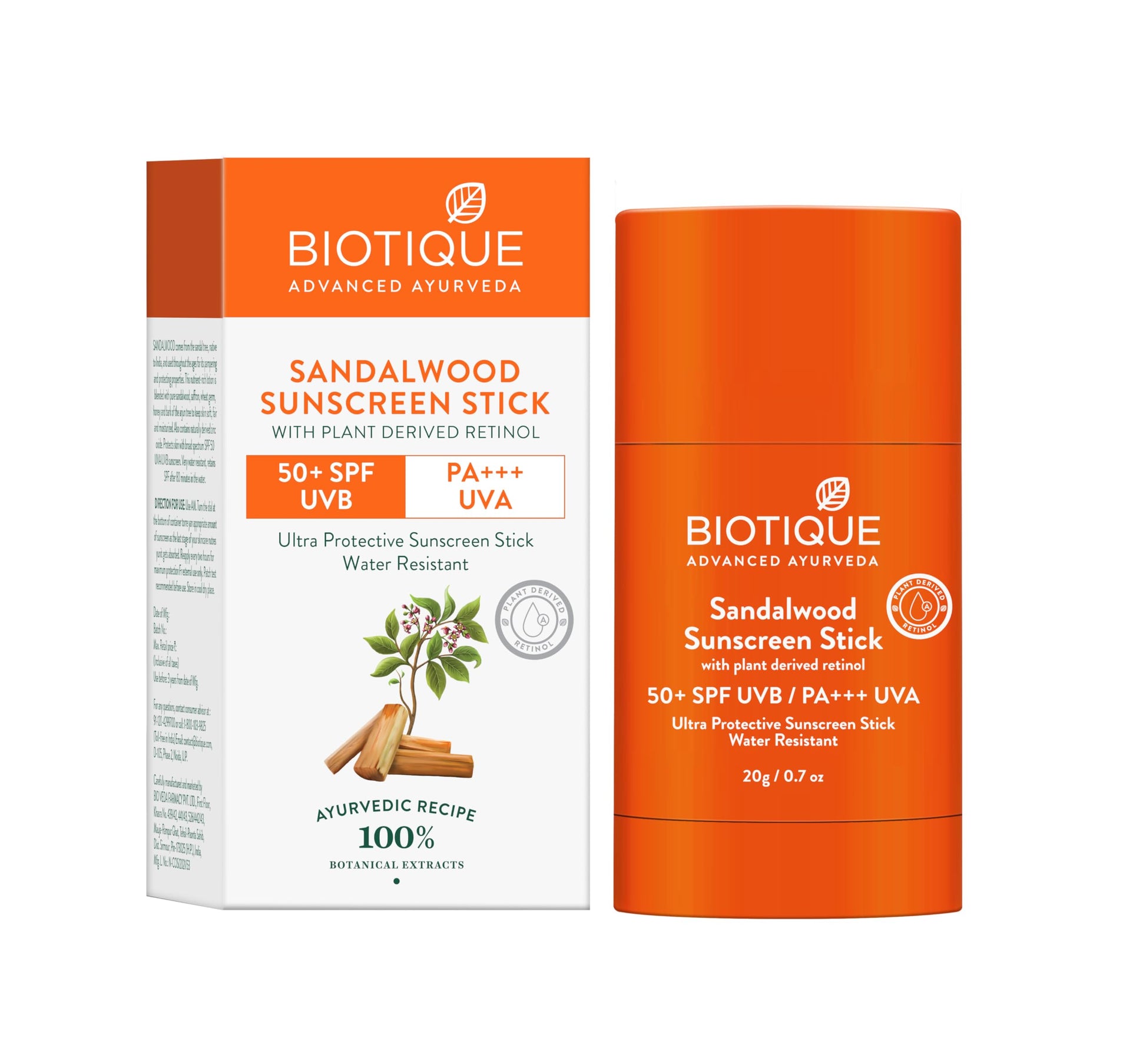 Biotique Bio Sandalwood Sunscreen Ultra Soothing Face Lotion, SPF 50+ |Ultra Protective Lotion| Keeps Skin Soft, Fair and Moisturized| Water Resistant| For All Skin Types| 190ml