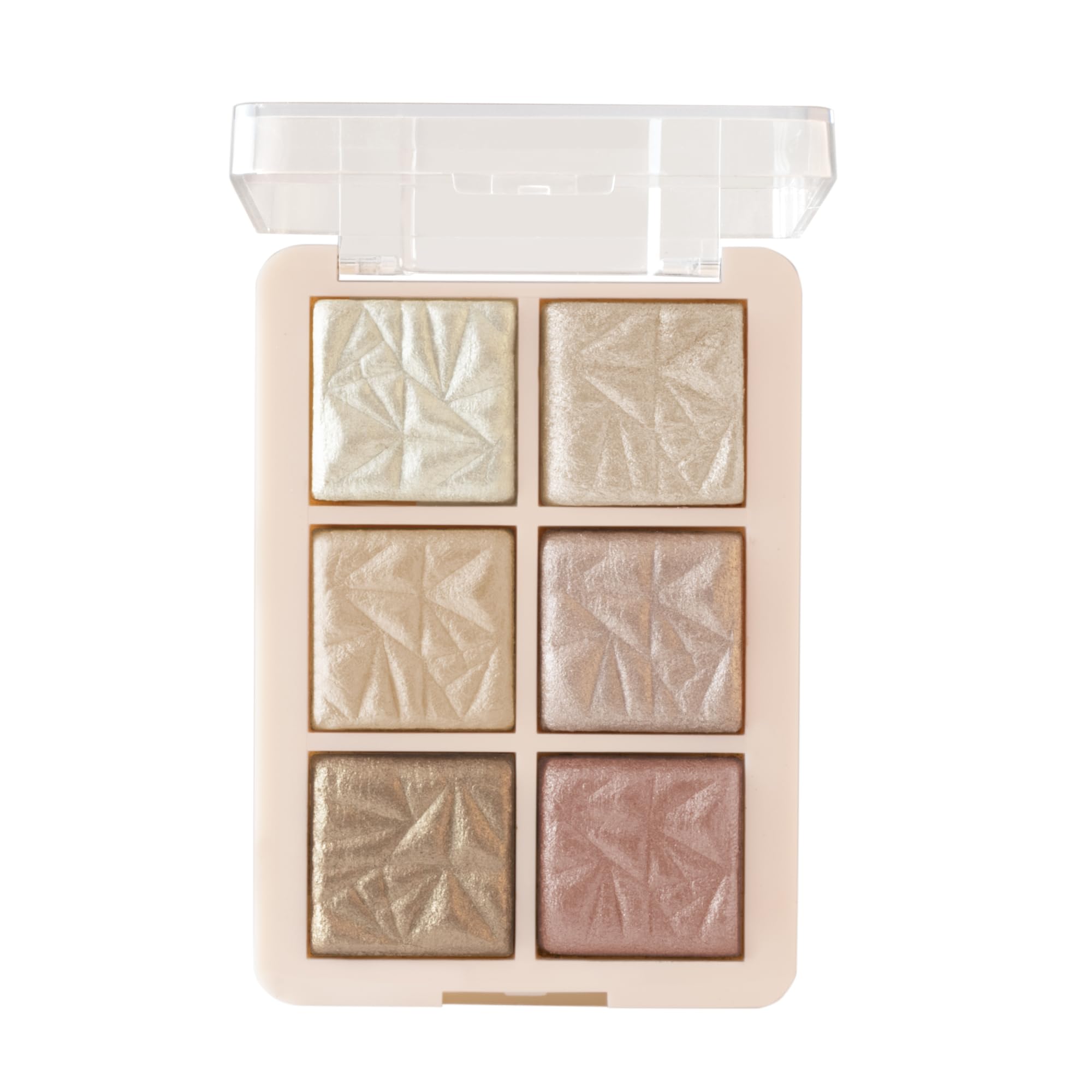 MARS Glowzilla 6 Colour Highlighter Palette | Ultra Blendable & Long Lasting | Blinding Glow (12.0gm) (Shade-03)