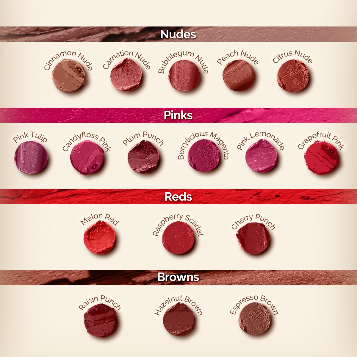Mamaearth Moisture Matte Longstay Lipstick With Avocado Oil & Vitamin E For 12 Hour Long Stay-04 Cinnamon Nude - 2 G