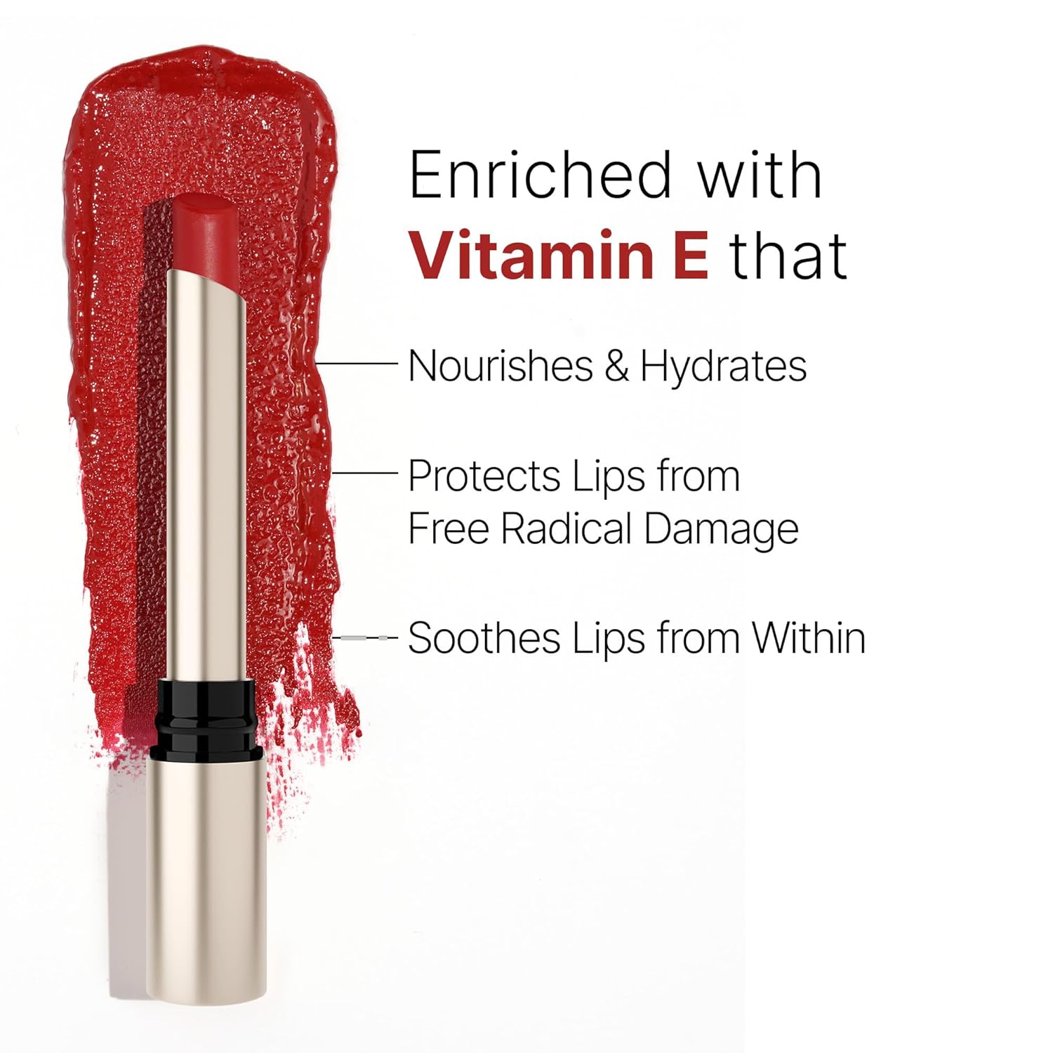 Swiss Beauty Select High On Shine Creamy Lipstick | With Mirror-shine finish | Enriched with Vitamin E | Shade- Ultra Nude, 1g |