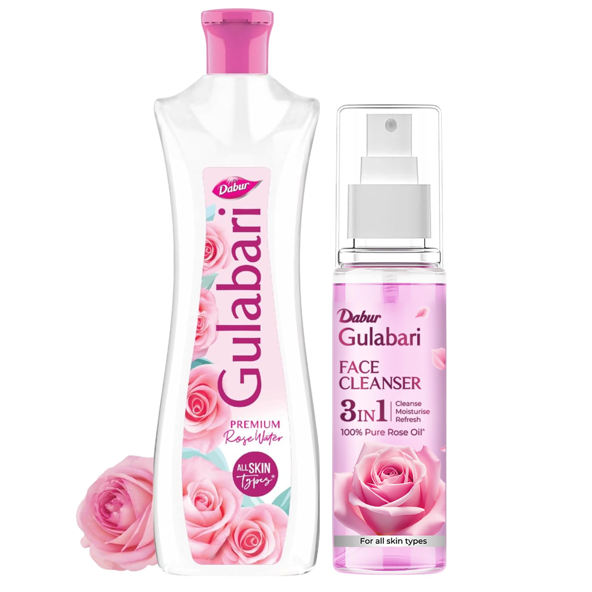 Dabur Gulabari Rose Glow Face Cleanser, Pack of 1,100 Ml