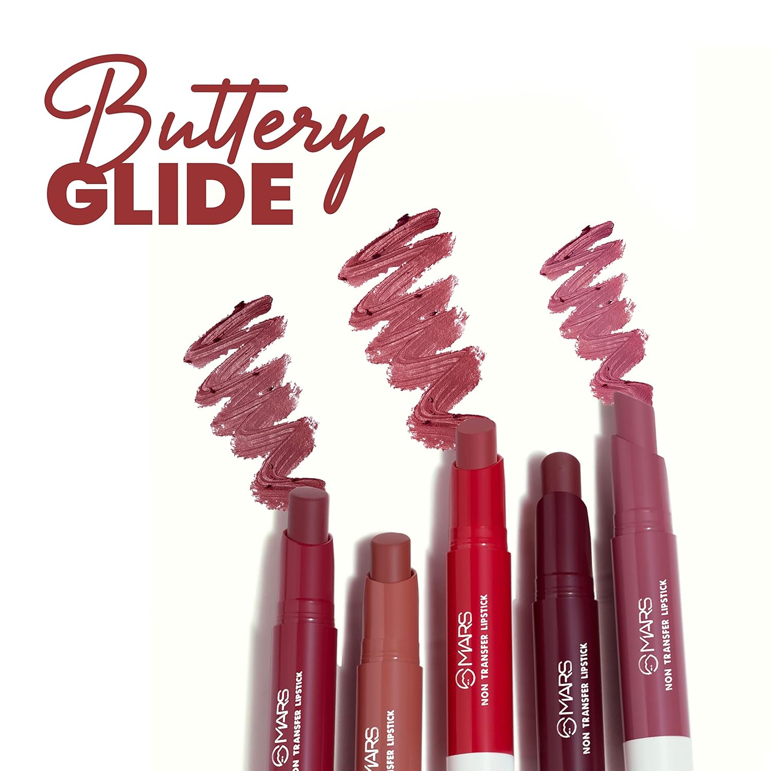MARS Matte Super Stay Lipstick | Up to 12 Hours Long Lasting | Smudge Proof and Waterproof Lipstick for Women (2.6 gm) (12-SINFUL)