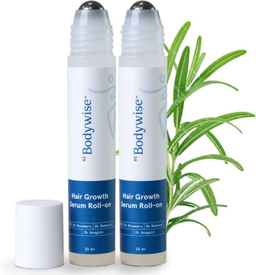 Be Bodywise 3% Redensyl & Rosemary Hair Growth Serum (Roll On) 25Ml | Pack of 2