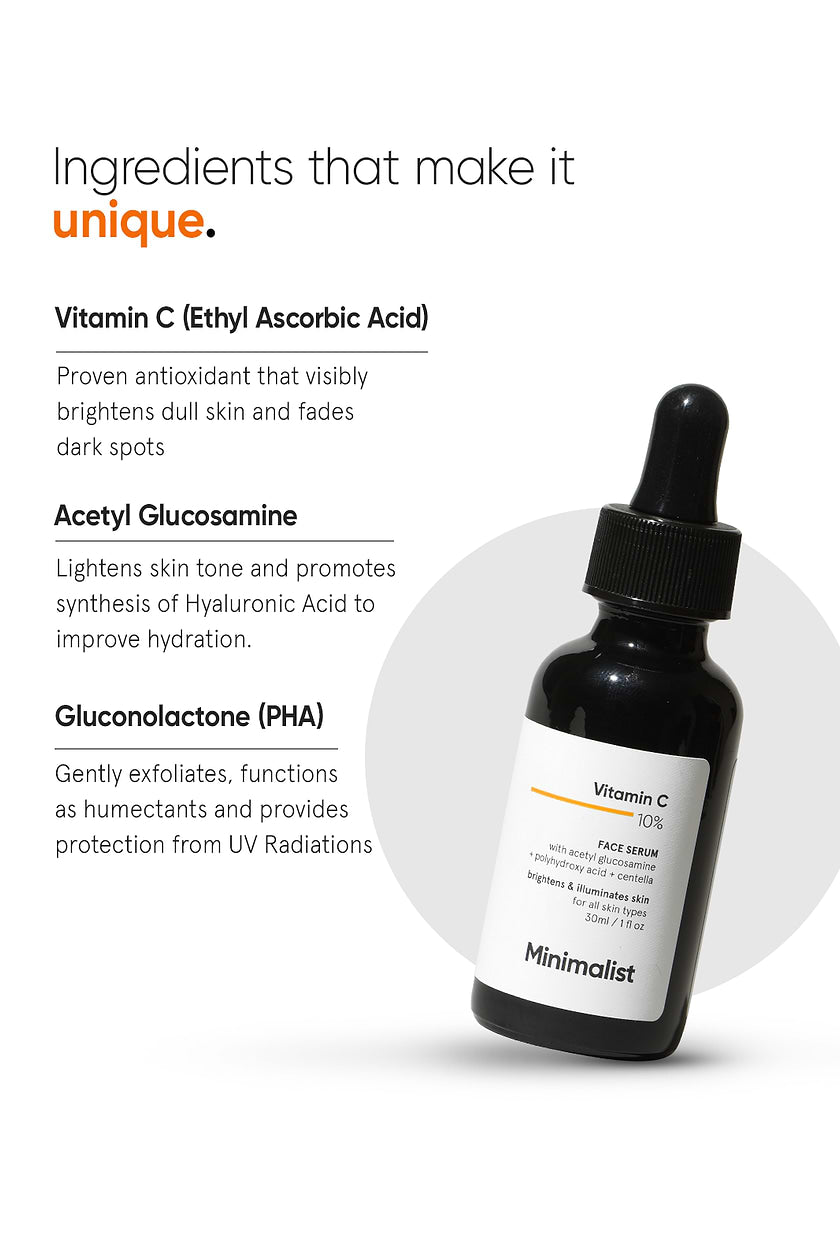 Minimalist Vitamin C 10% Face Serum