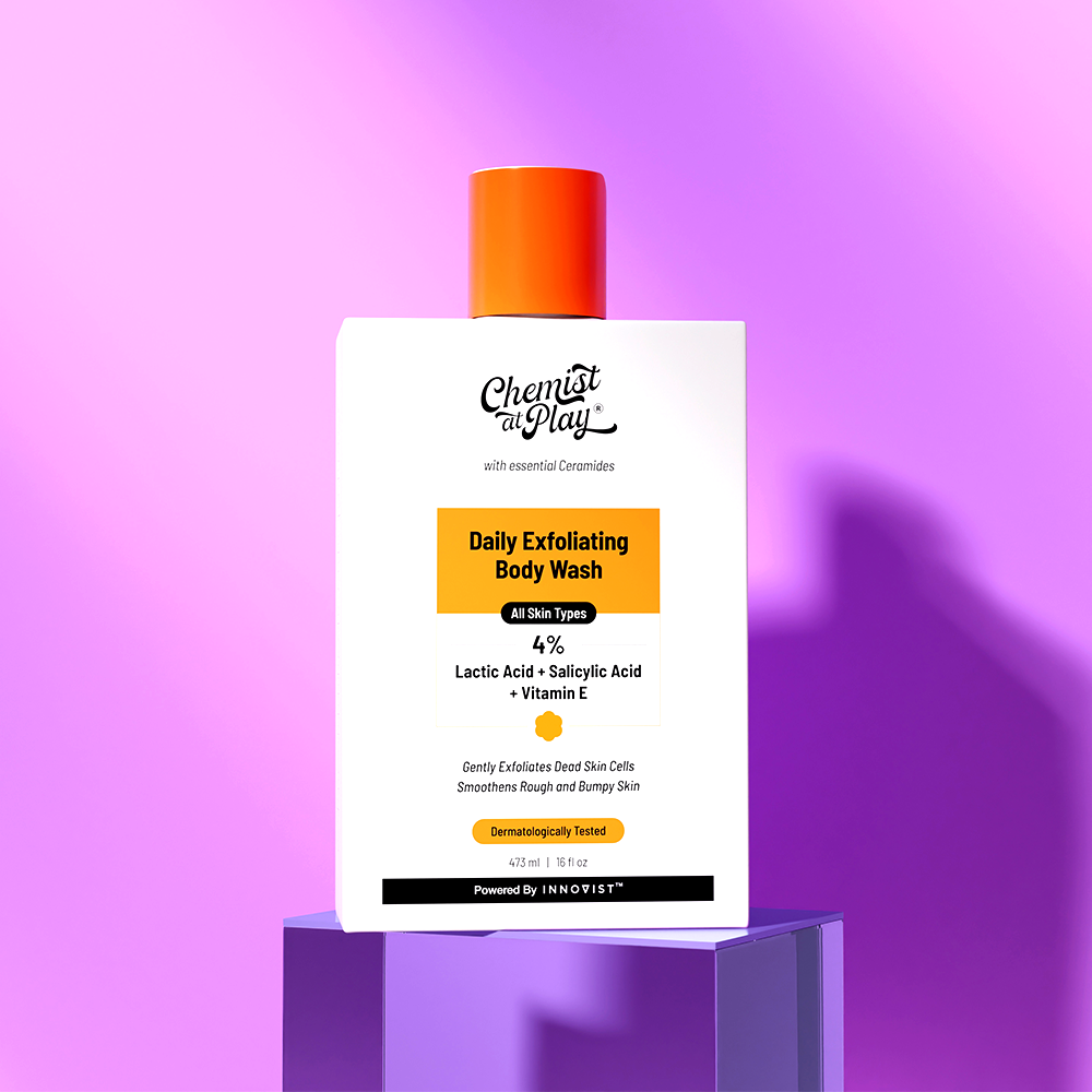 Chemist at Play Exfoliating Body Wash with Lactic Acid - 473 ml