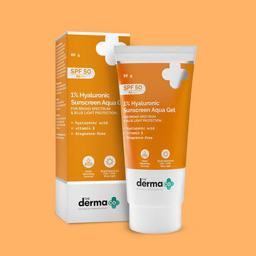 The Derma Co 1% Hyaluronic Sunscreen 80gm