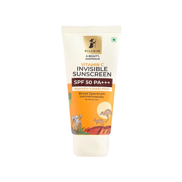 Pilgrim VITAMIN C Invisible Sunscreen SPF 50 PA+++ 45Ml