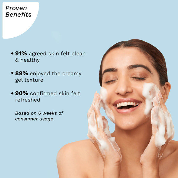 Pilgrim Volcanic Lava Ash Face Wash with Yugdugu & White Lotus 100Ml