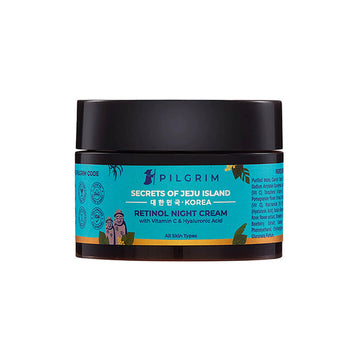 Pilgrim Retinol Night Cream with Vitamin C & Hyaluronic Acid 50gm