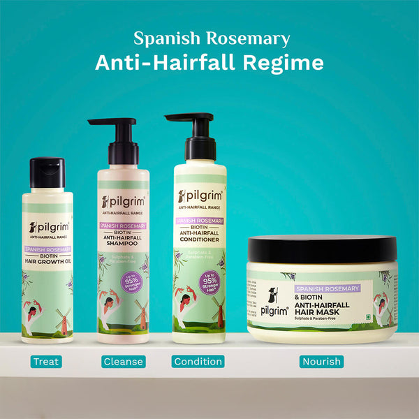 Pilgrim Spanish Rosemary & Biotin Anti-Hairfall Hair Mask 200gm
