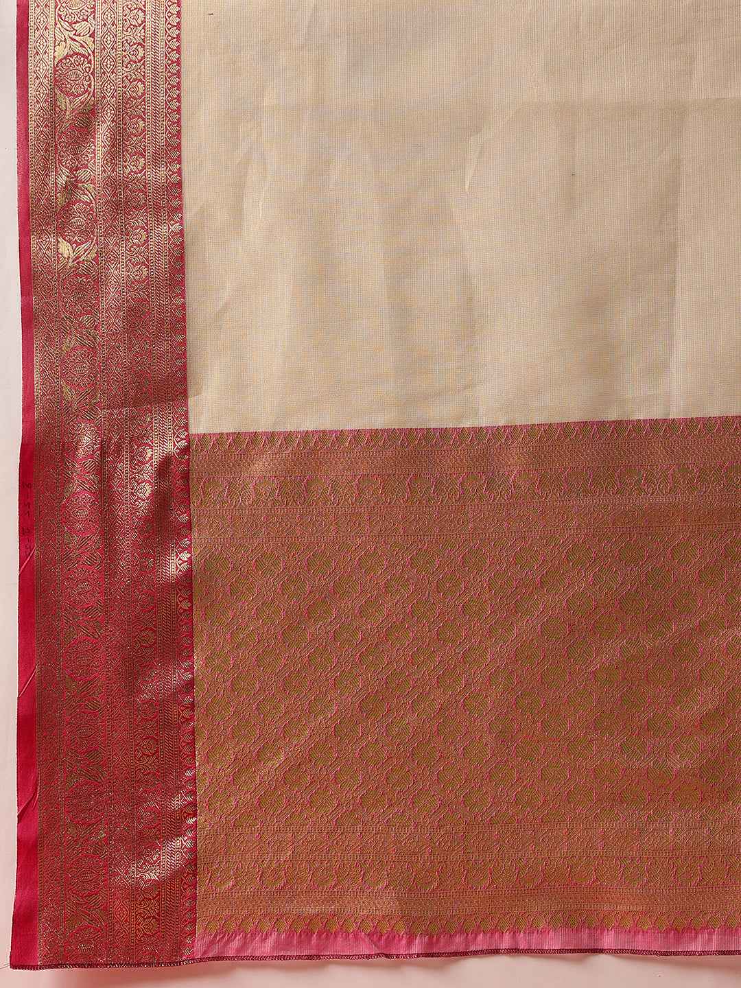 Banarasi Soft Crushed Tissue Silk Saree