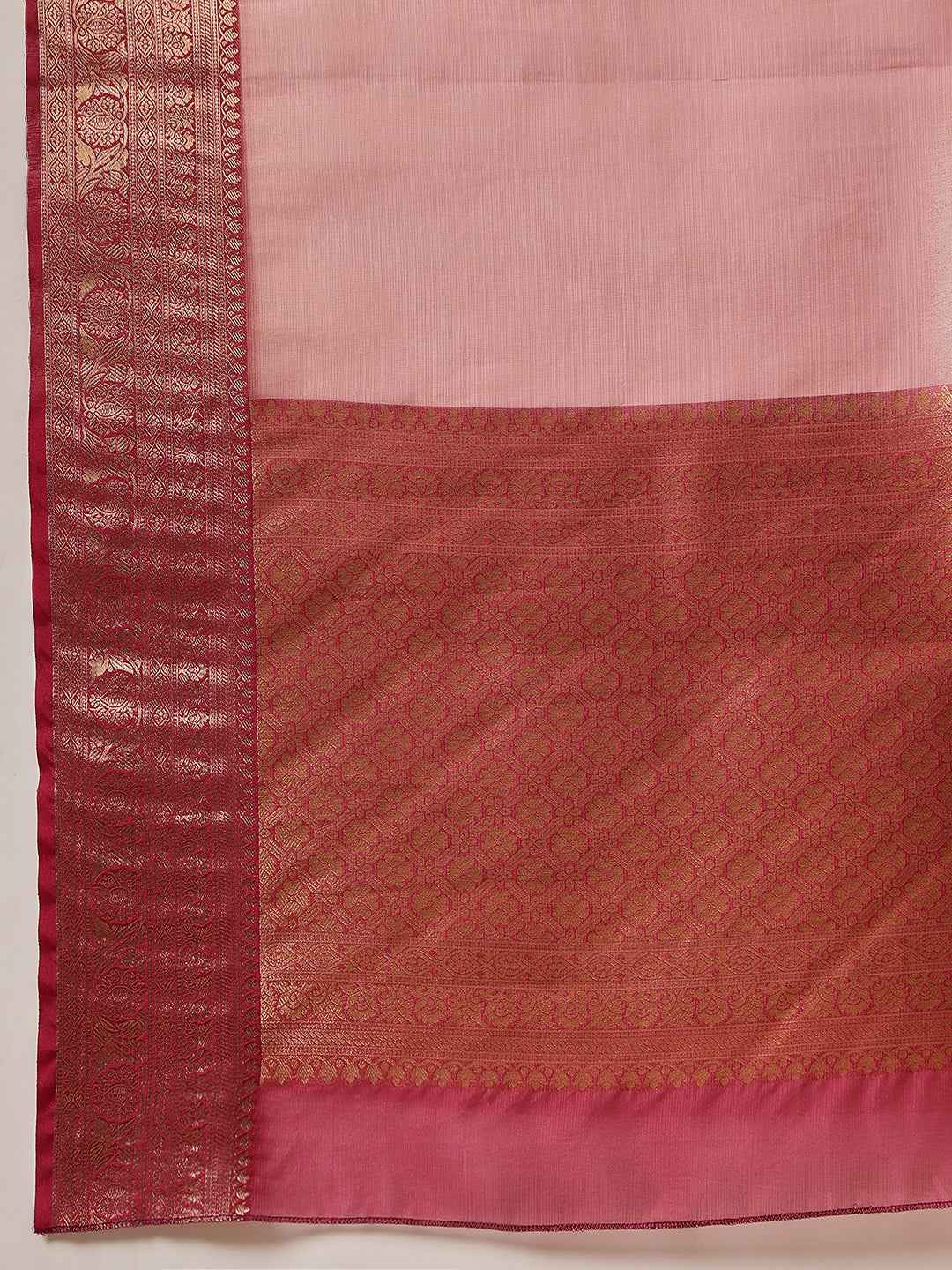 Banarasi Soft Crushed Tissue Silk Saree