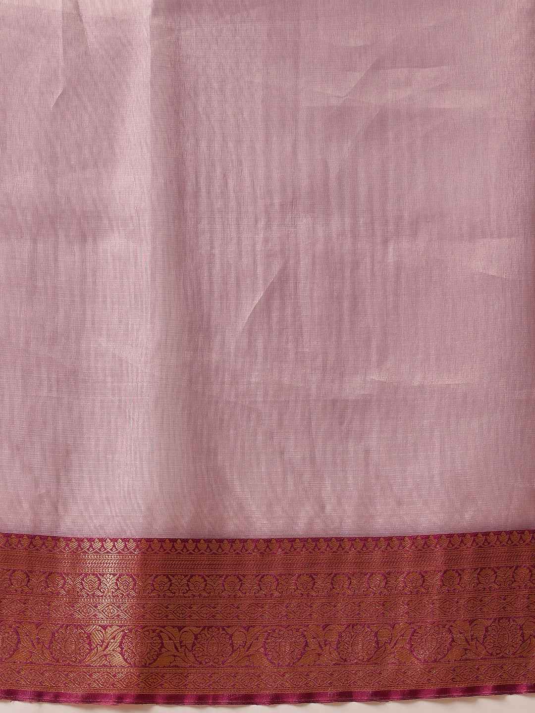 Banarasi Soft Crushed Tissue Silk Saree