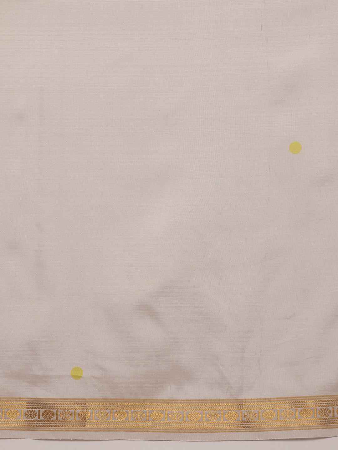 Onam Special Floral Printed Silk Kasavu Saree