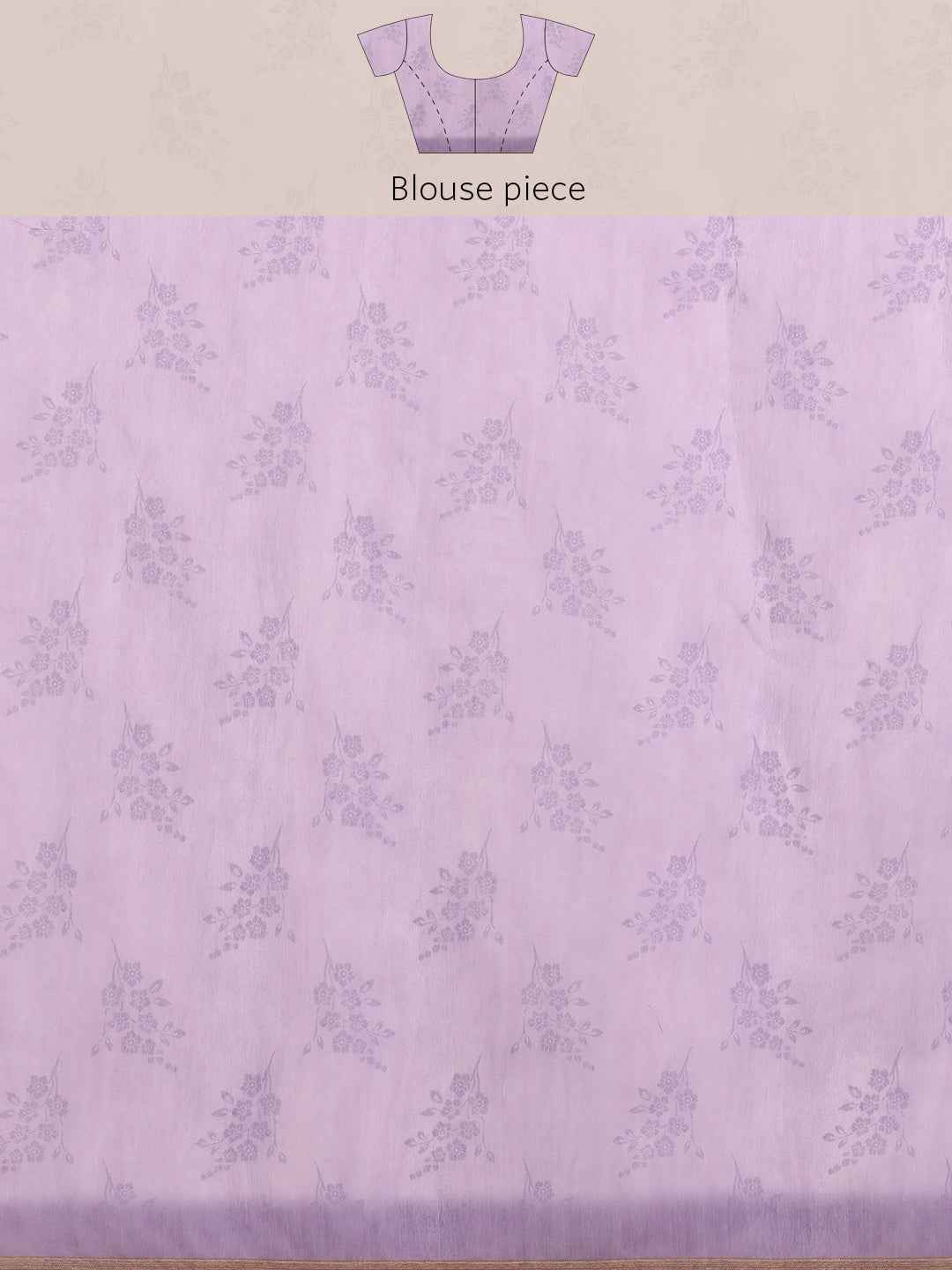 Chanderi Cotton Digital Printed Saree