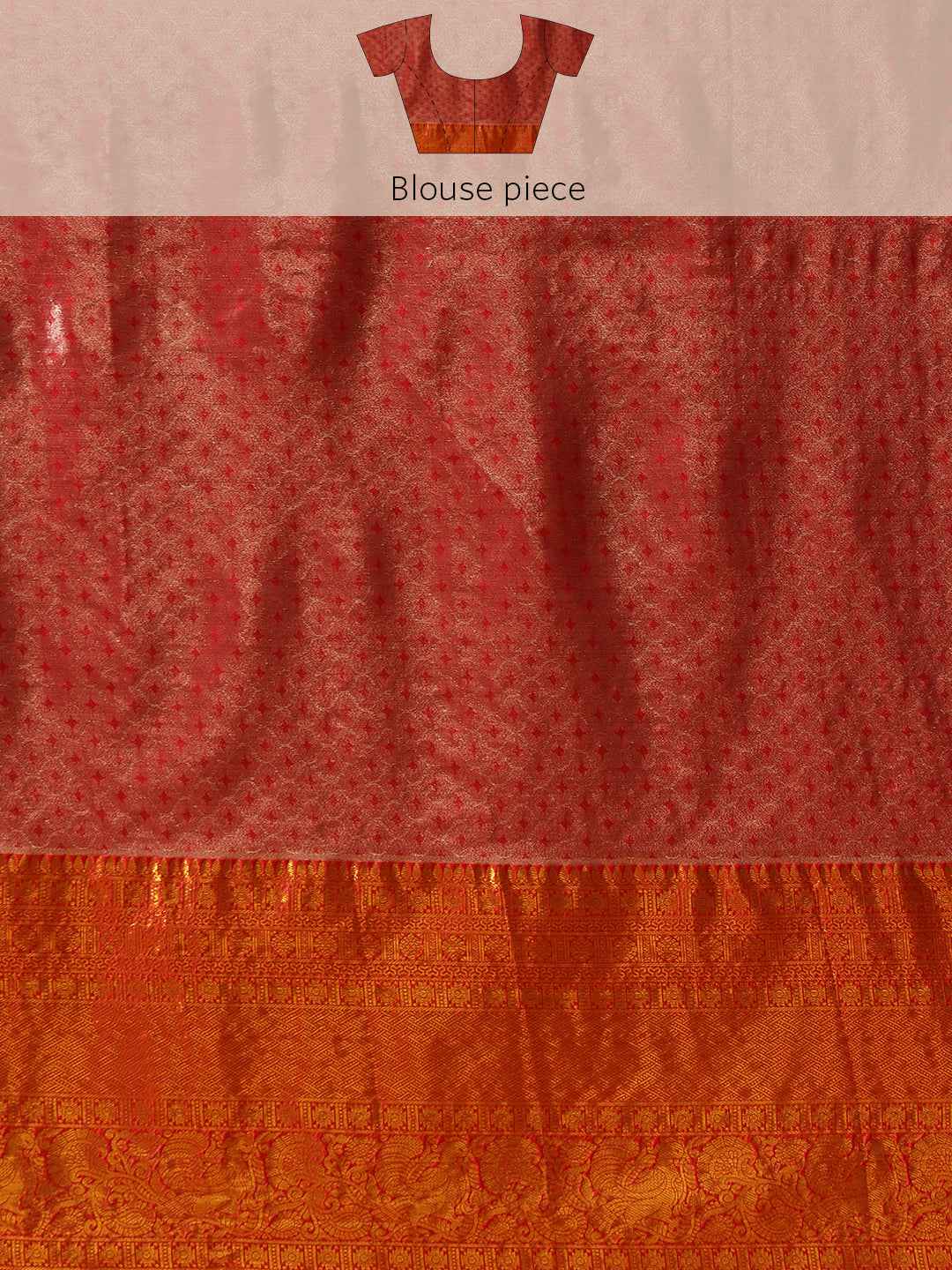Pure Silk Royal Kanchipuram Pattu Multicolor Regal Weave Saree