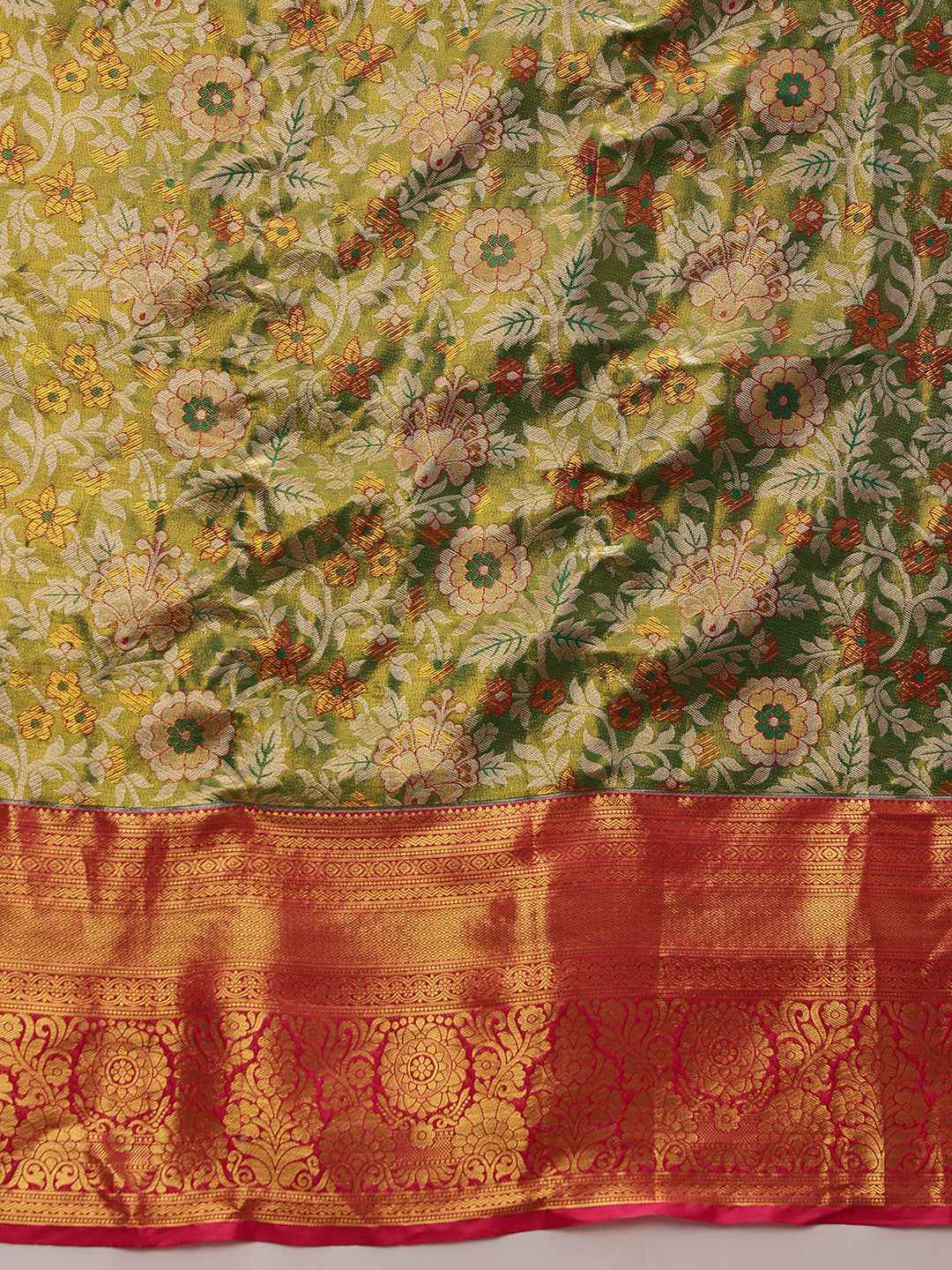 Heavy Pure Silk Woven Banarasi Saree