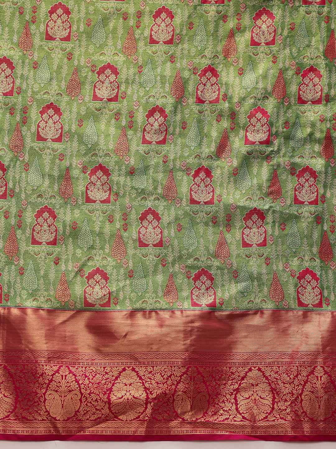 Heavy Pure Silk Woven Banarasi Saree