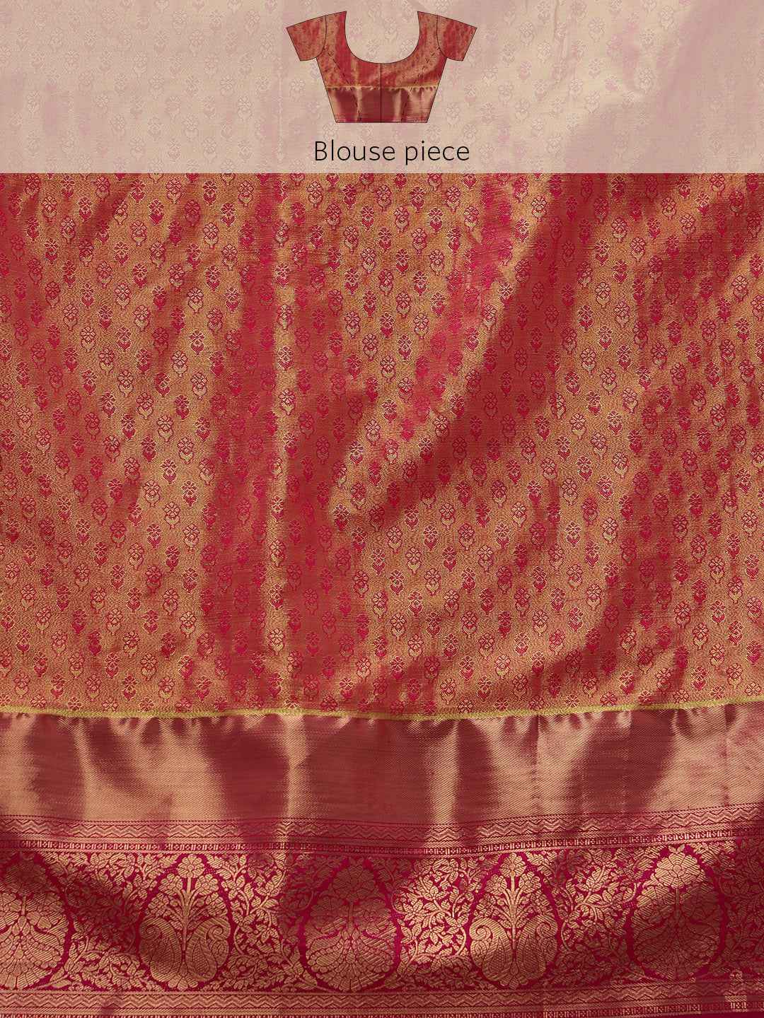 Heavy Pure Silk Woven Banarasi Saree