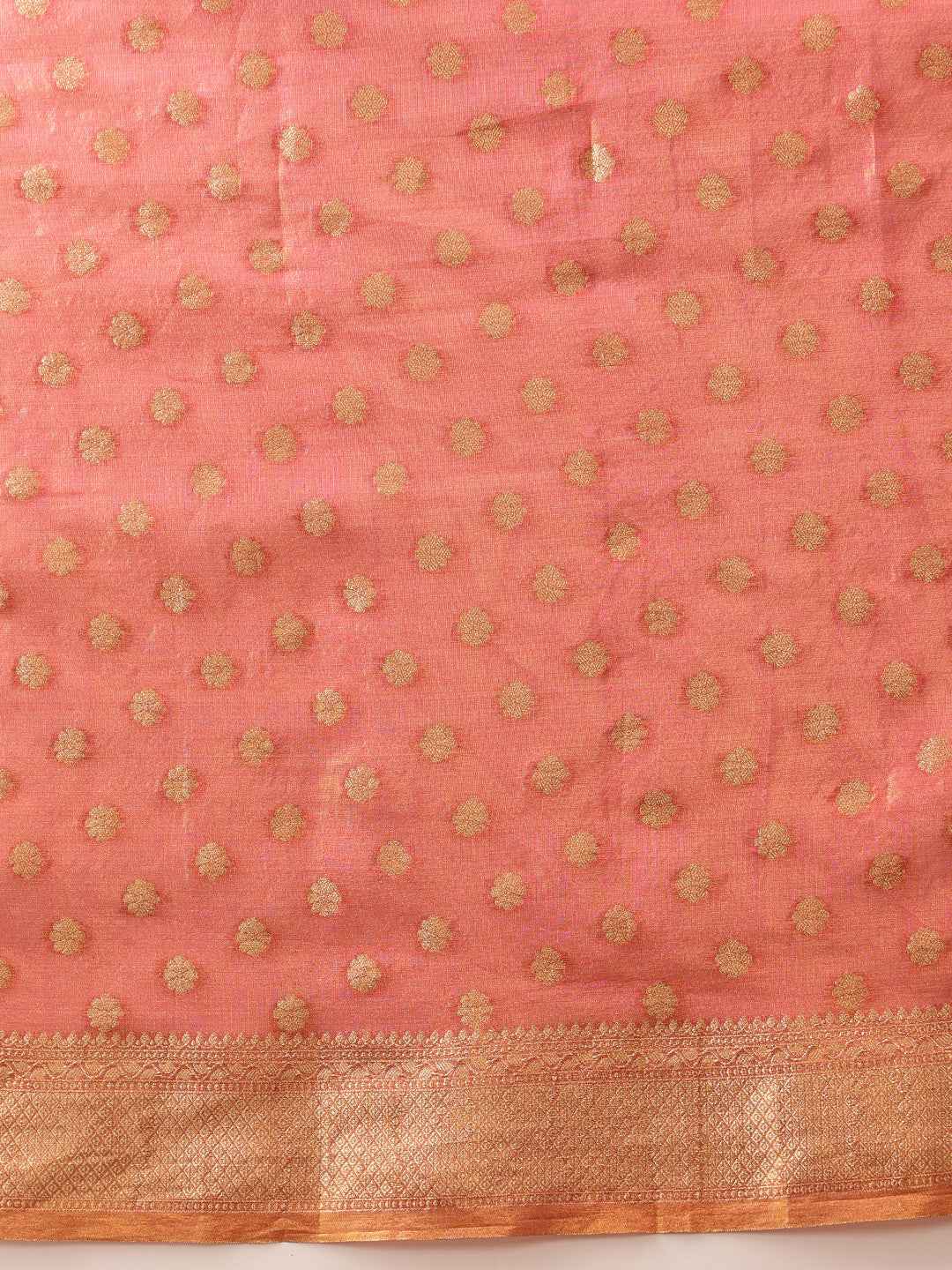 Women's Kanjivaram Tissue Silk Zari Woven Saree
