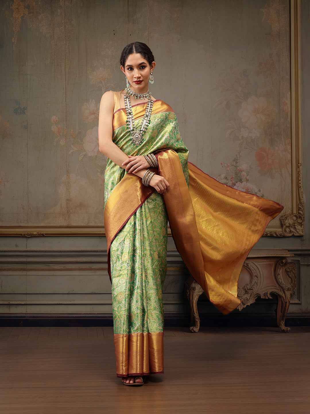 Heavy Pure Silk Woven Banarasi Saree