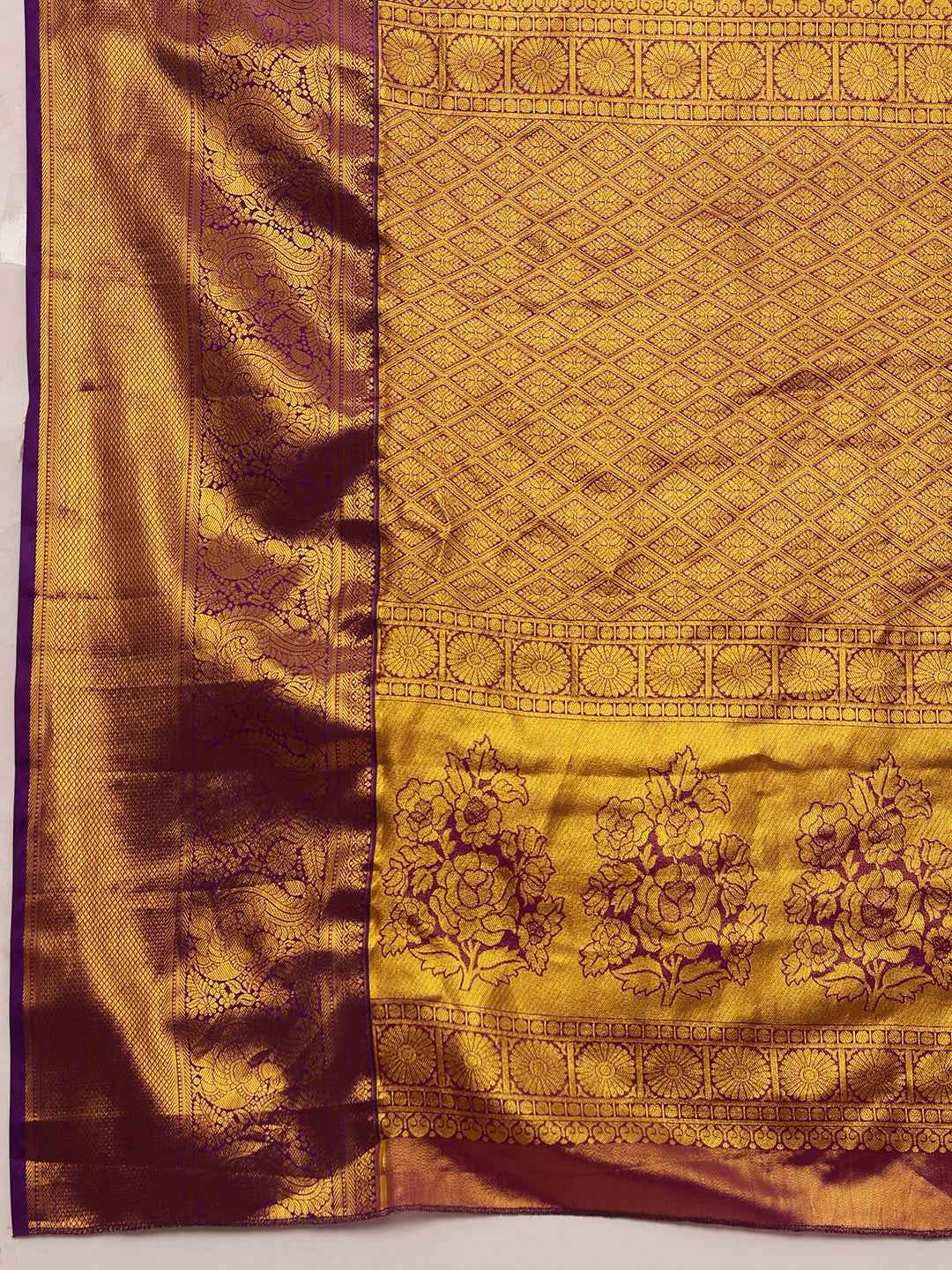 Heavy Pure Silk Woven Banarasi Saree
