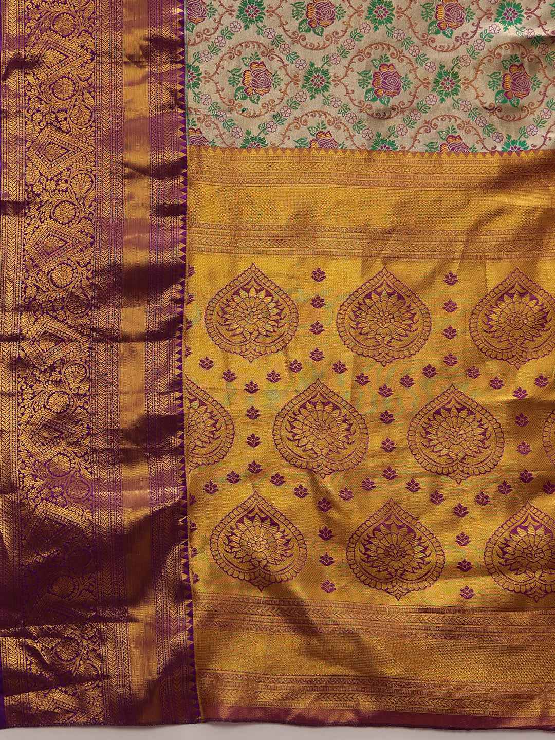 Heavy Pure Silk Woven Banarasi Saree