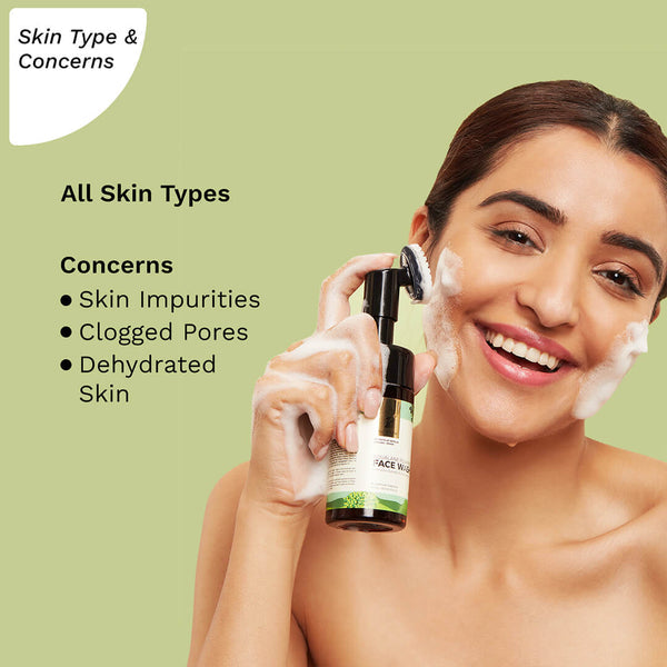 Pilgrim Squalane Foaming Face Wash 120 Ml