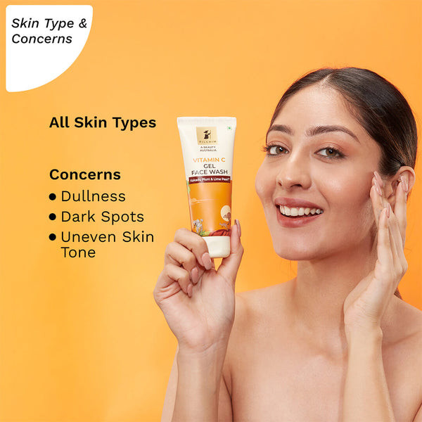 Pilgrim Vitamin C Gel Face Wash 100Ml