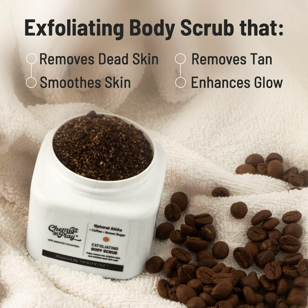 Chemist At Play Body Exfoliate Scrub with Coffee & Brown Sugar 75gm