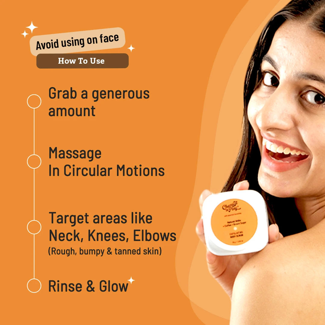 Chemist At Play Body Exfoliate Scrub with Coffee & Brown Sugar 75gm