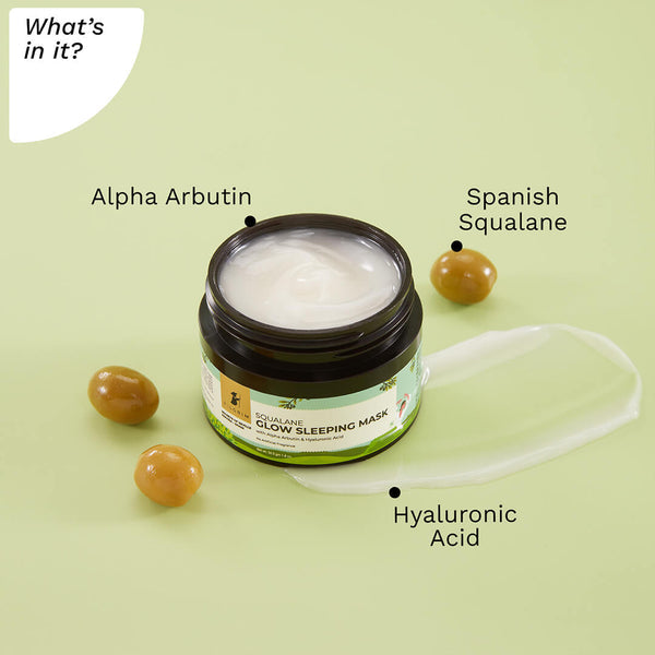 Pilgrim Squalane Glow Sleeping Mask 50gm