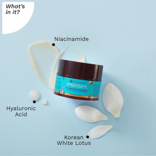 Pilgrim Hyaluronic Acid Oil-Free Gel Moisturiser 50gm