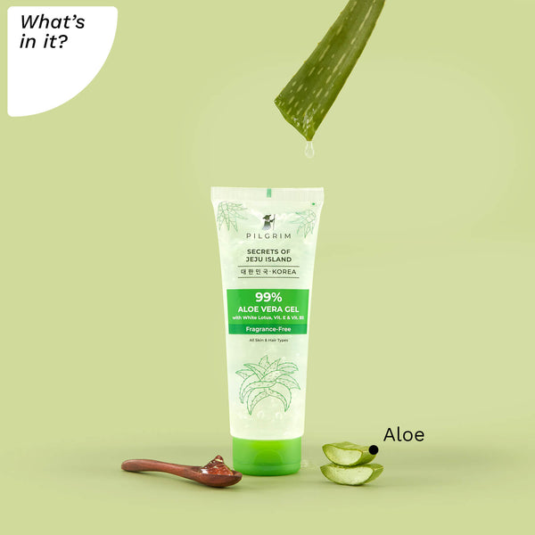 Pilgrim 99% Aloe Vera Gel 200gm
