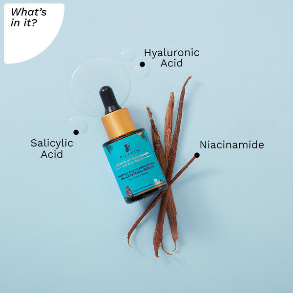 Pilgrim Salicylic Acid & Niacinamide Oil Control Serum 30Ml