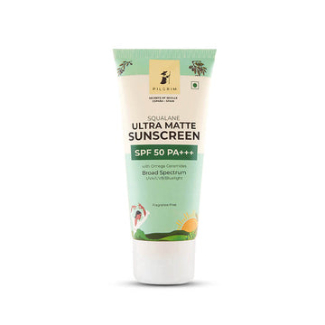 Pilgrim Squalane Ultra Matte Sunscreen SPF 50 PA+++ 50g
