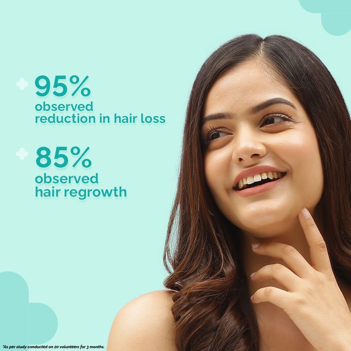 The Derma Co 20% Actives Peptide-Stem Cell Hair Growth Serum with Foligen Analupe & Anagain For Hair Growth - 30 ml
