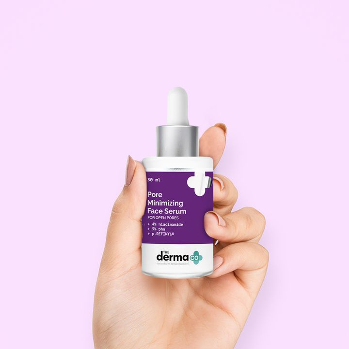 The Derma Co Pore Minimizing Face Serum with 4% Niacinamide, 5% PHA and p-REFINYL® - 30 ml