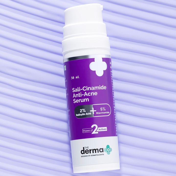 The Derma Sali-Cinamide Anti-Acne Serum with 2% Salicylic Acid & 5% Niacinamide - 30ml