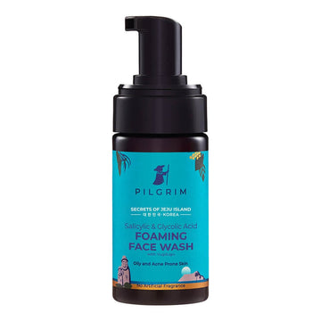 Pilgrim Salicylic & Glycolic Acid Foaming Face Wash 120Ml