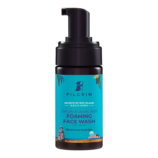 Pilgrim Salicylic & Glycolic Acid Foaming Face Wash 120Ml