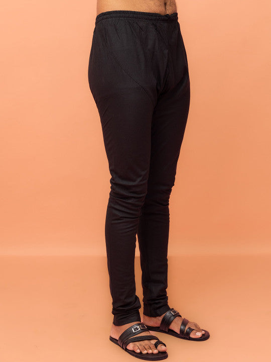 KISAH Mandarin Collar Straight Kurta with Churidar & Printed Jacket